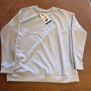 Mondetta Light Blue Crewneck Sweater NWT